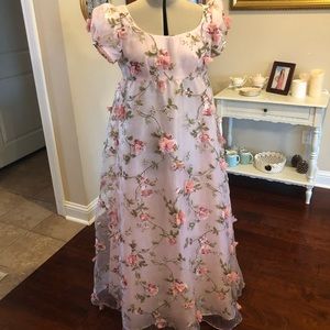 Bridgerton Regency Style Gown! Misses Size 10-12. Bust 36”-38”